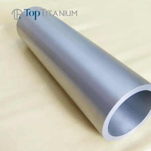 Tube titanique sans couture Gr5